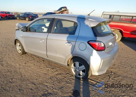 2021 Mitsubishi Mirage Carbonite Edition/Es/Le from USA, damaged, VIN ML32AUHJ1MH008046